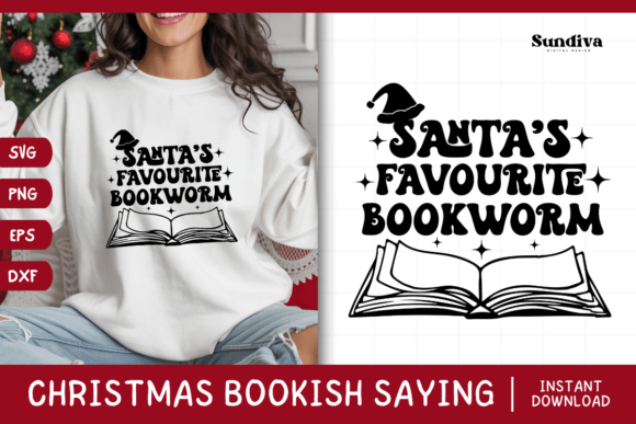 Christmas Bookish Quote SVG 7: A Festive Design for Craft Enthusiasts