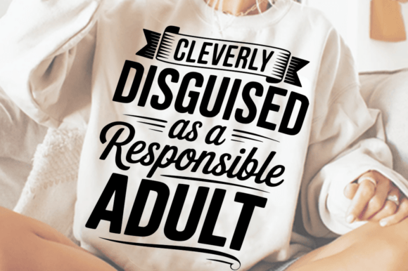 Funny Adulting SVG Design: A Humble but Versatile Embroidery File