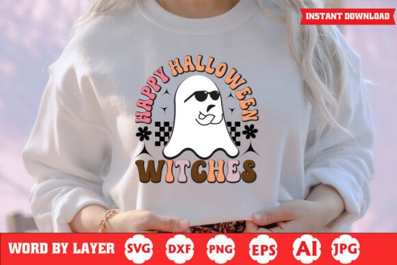 Happy Halloween Witches Spooky Quote SVG Review for Real Projects