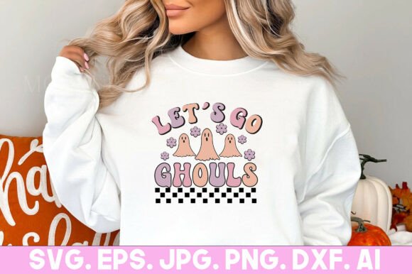Lets Go Ghouls Halloween Party Quote SVG Review