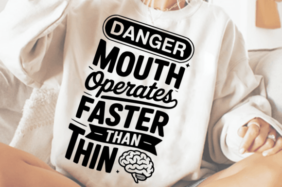 Mouth Faster Than Brain SVG Design Review for Real Projects