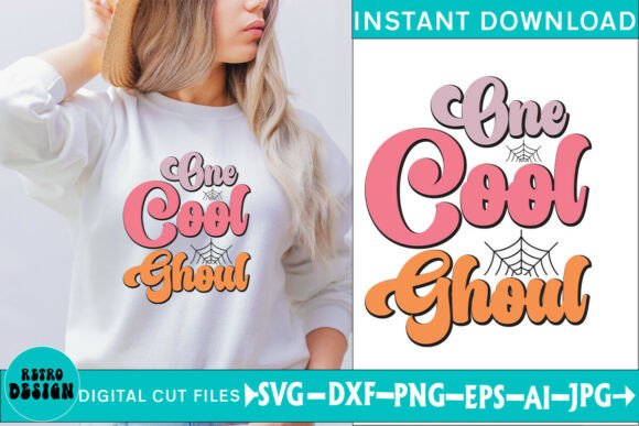 One Cool Ghoul Cute Halloween Quote SVG Review